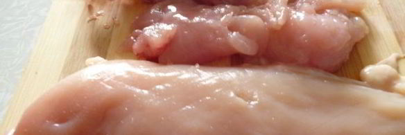 вареный куриный рулет