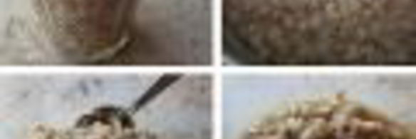 запеченный овсяный рулет с грибной начинкой