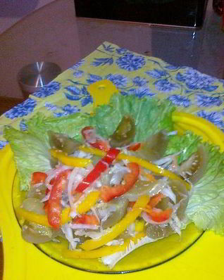 Салат-закуска из солений