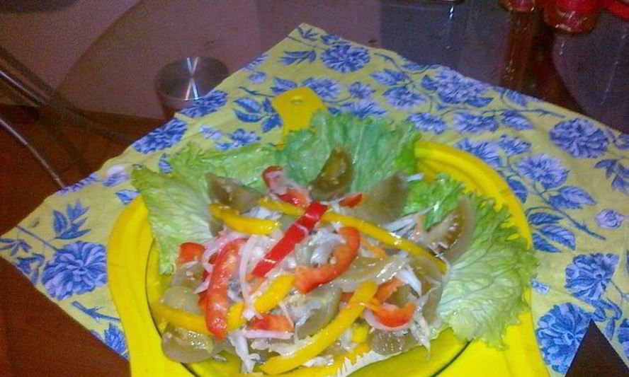 Рецепт салата-закуски из солений