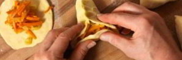 самса с тыквой