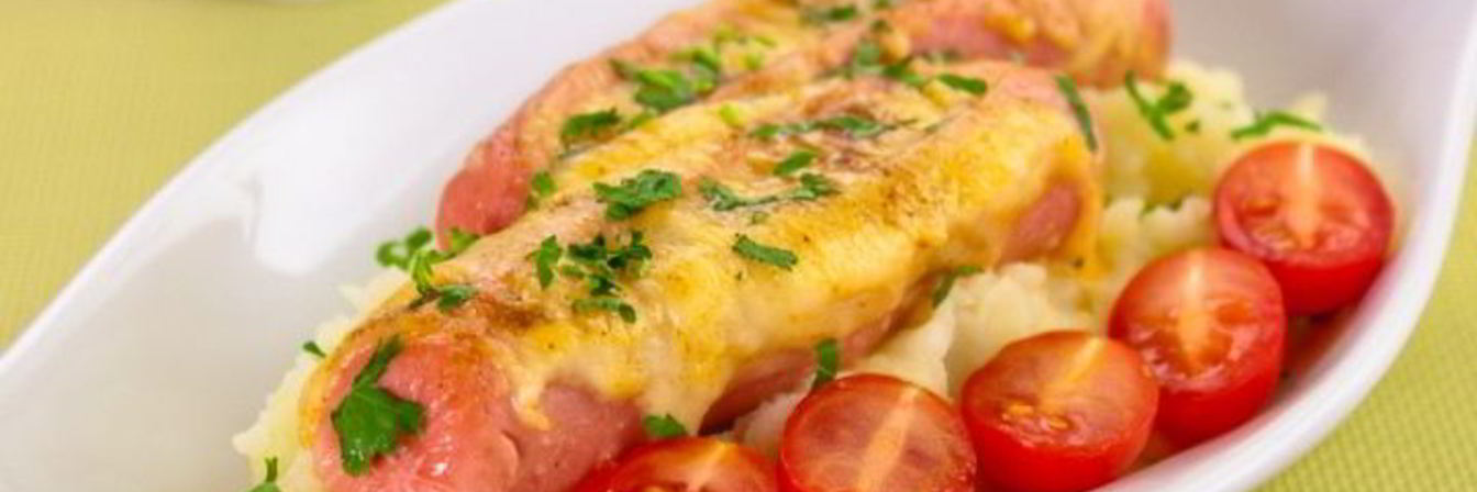 Сосиски с сыром