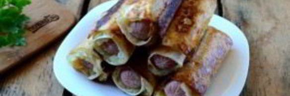 сосиски в картофельно-сырной шубке