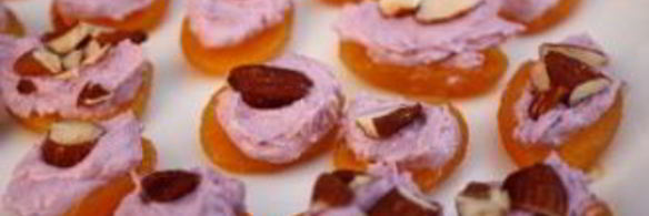 сырная закуска с курагой