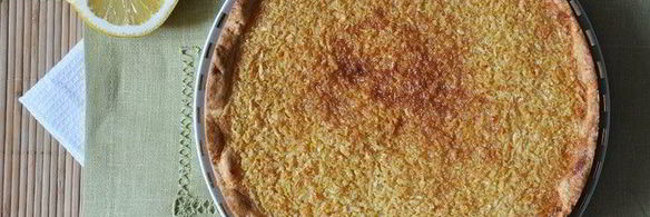 лимонный тарт