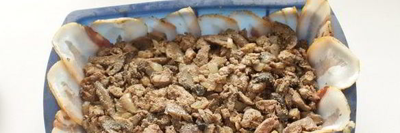 террин куриный с печенью и грибами