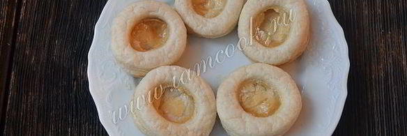 волованы с красной икрой