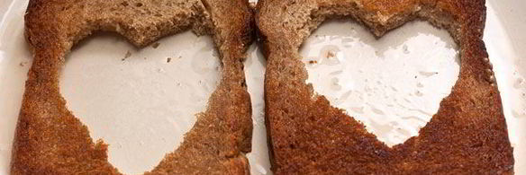 яичница в хлебе