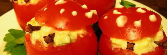 закуска божья коровка