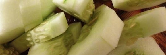 закуска из баклажанов с огурцами и специями