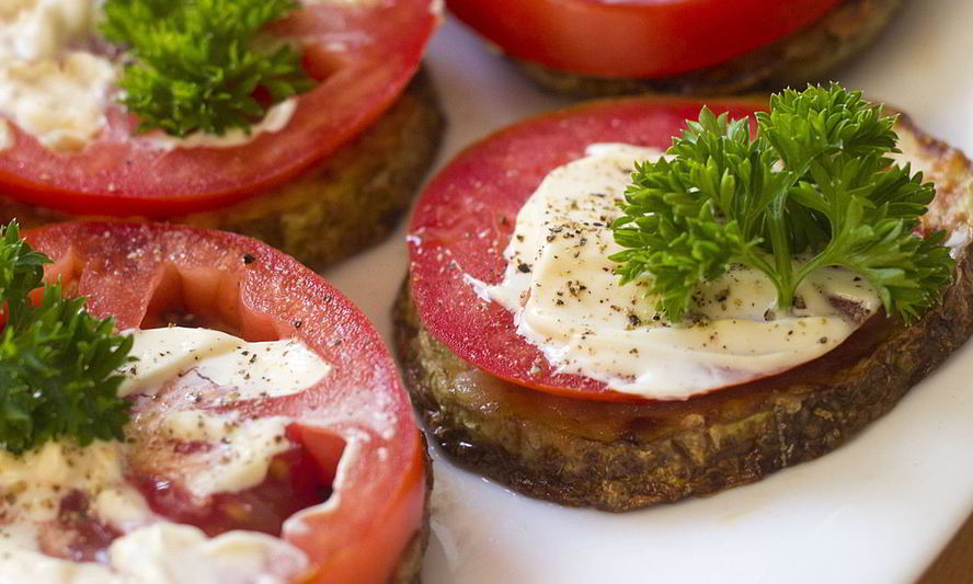 Рецепт закуски из кабачков и помидоров