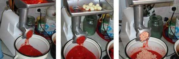 закуска из хрена с помидорами