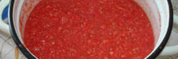 закуска из хрена с помидорами