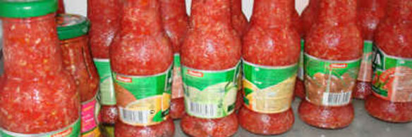 закуска из хрена с помидорами