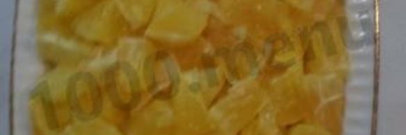 закуска из сельди под апельсином