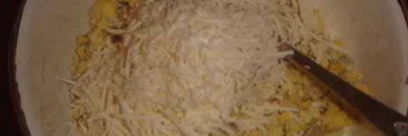 закуска из яиц с брынзой