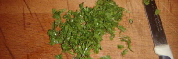 закуска из яиц с брынзой