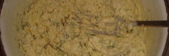 закуска из яиц с брынзой