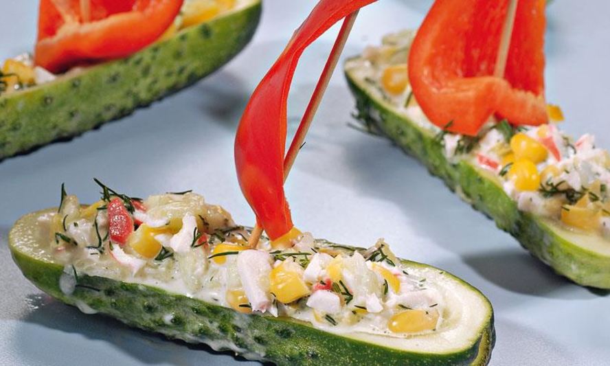 Рецепт закуски кораблики
