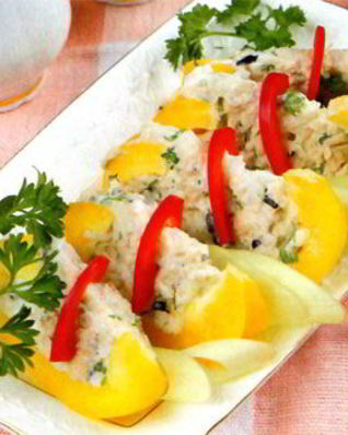 Закуска лодочки