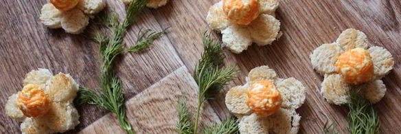 закуска ромашка