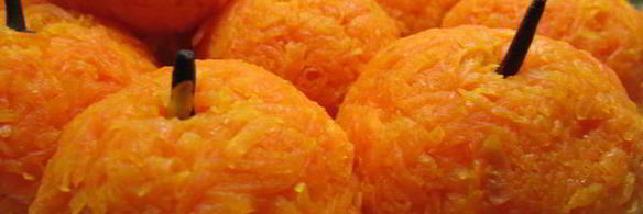 закуска сырные мандаринки