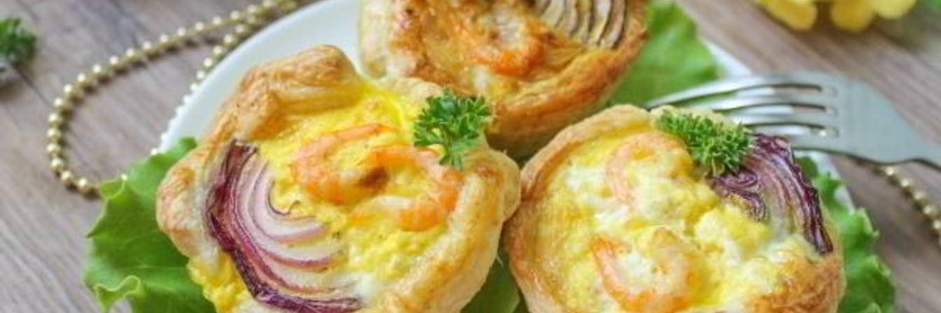 Закусочные корзинки в духовке