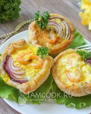 Закусочные корзинки в духовке