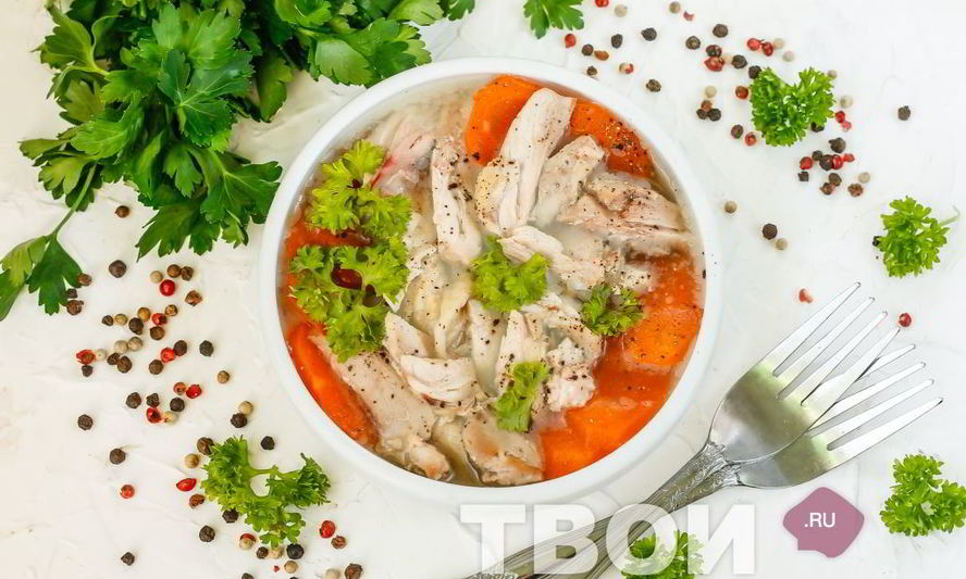 Рецепт заливного из курицы