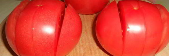 запеченные помидоры с мясом