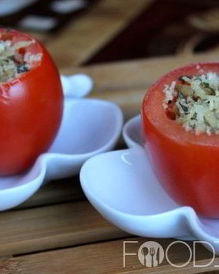 Запеченные помидоры с сыром