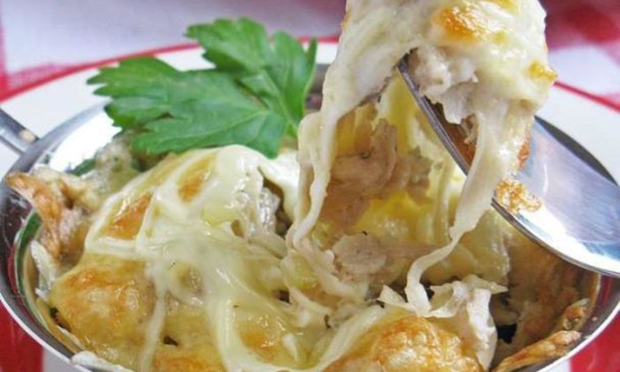 Рецепт жульена с курицей и грибами