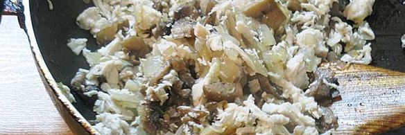 жульен с курицей и грибами